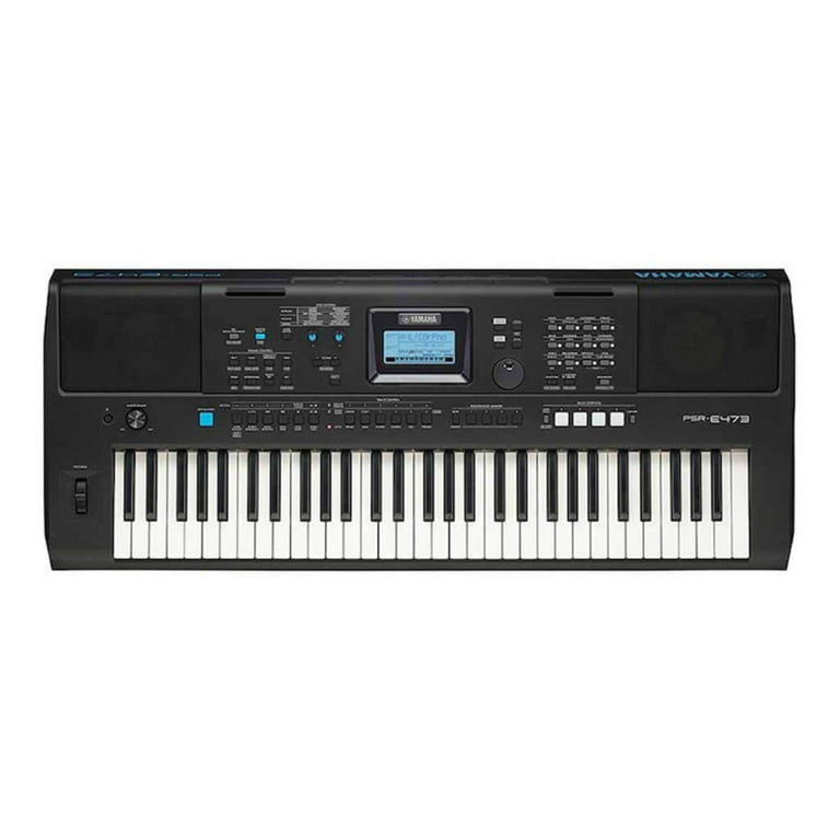Yamaha PSR-E473 61-Key High-Level Portable Keyboard - Walmart.com