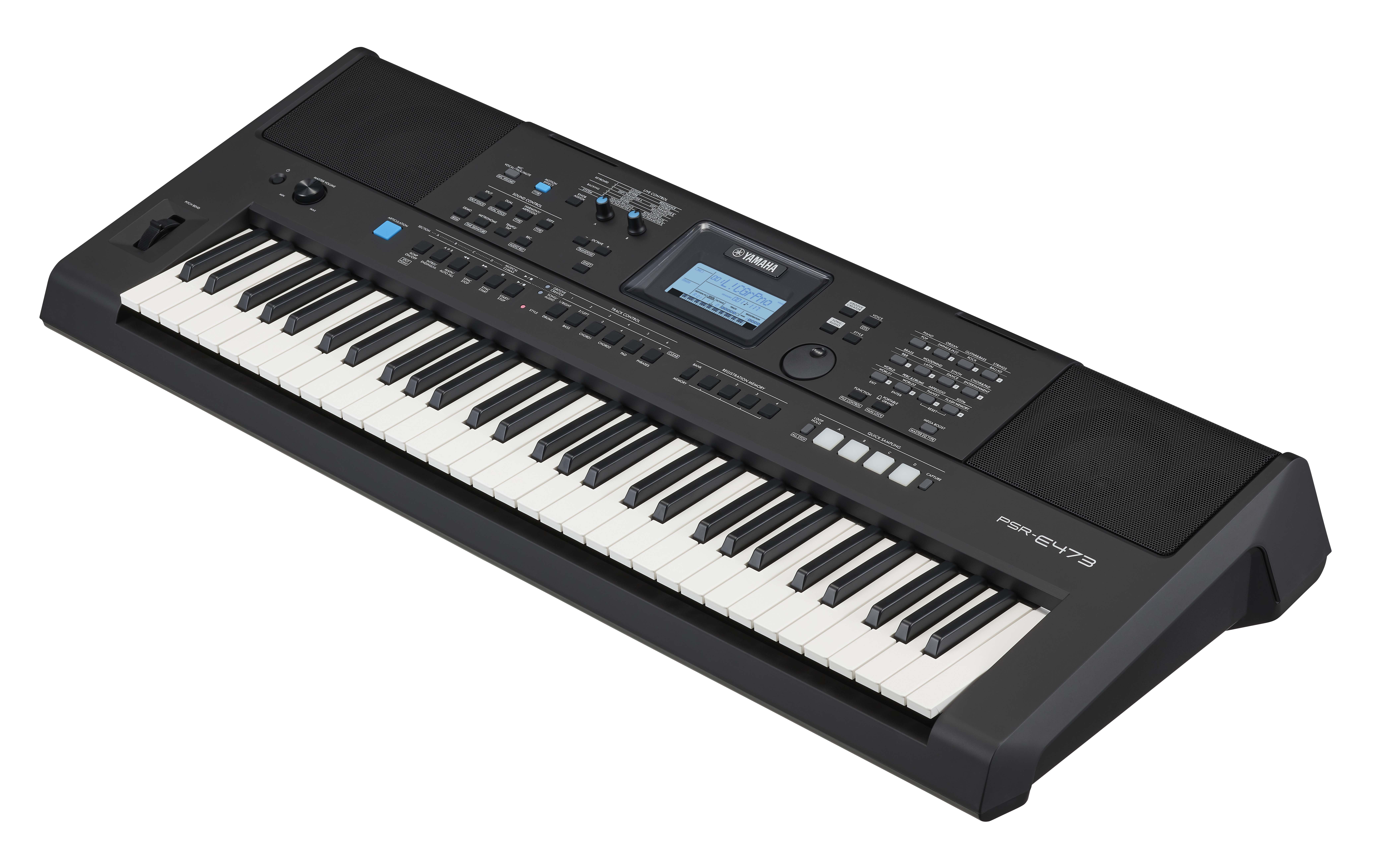 Yamaha PSR-E473 Electronic Keyboard with Headphones Martinique Ubuy