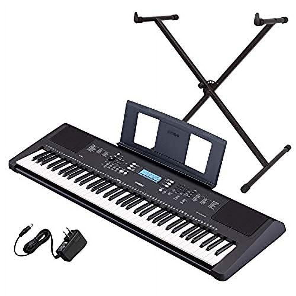 Pre-Owned Yamaha PSR-EW310 76-key Portable Keyboard Bundle with