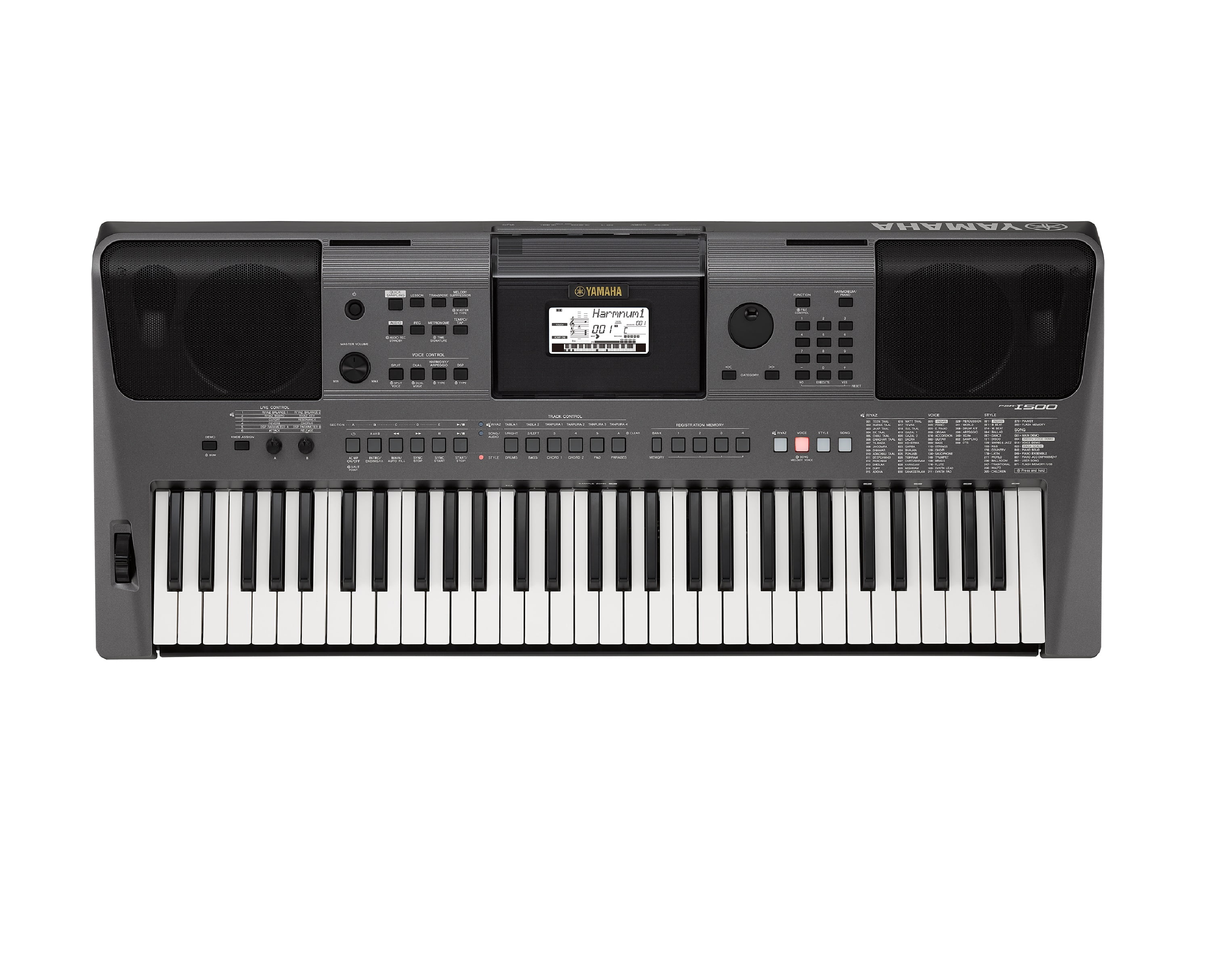 Yamaha PSR-I500 Indian Keyboard Piano with Auto Accompaniment and Learning Functions