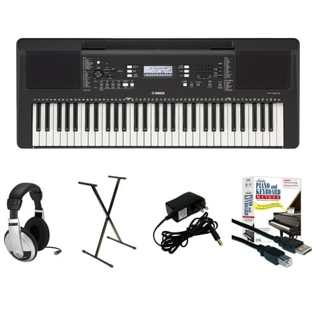 Yamaha PSRE373 EPY, YStd, Adptr, Headphns, Sftwre