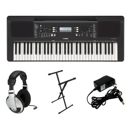 Yamaha PSRE373 PKS, X-Stnd, AC Adapter, Headphones
