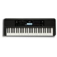 thumbnail image 1 of Yamaha PSRE383 61-Key Portable Electronic Piano with Power Adapter, Black, 1 of 6