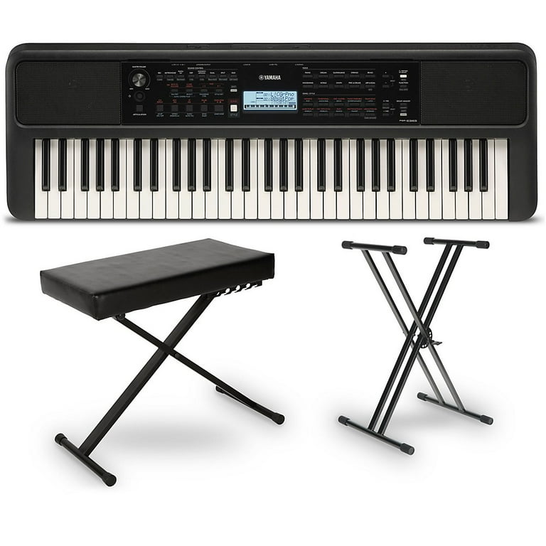 Yamaha PSR-E383 61-Key Portable Digital Piano, Touch-Sensitive