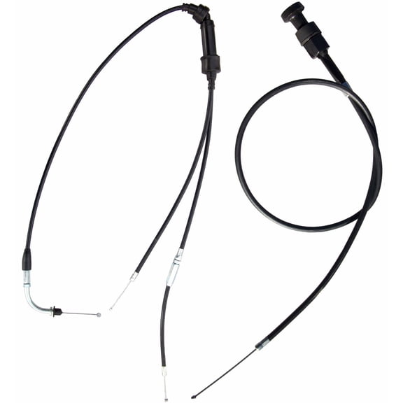 Yamaha PW 50 PW50 Throttle Gas Accelerator Cable and Pull Choke Cable 1981-2002