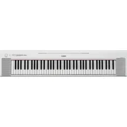 Yamaha Piaggero NP-35 76-Key Portable Keyboard With Power Adapter White