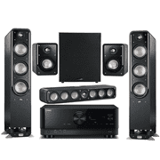 Yamaha Polk 5.2 Home Theater Systems, Black, 46.3 lbs