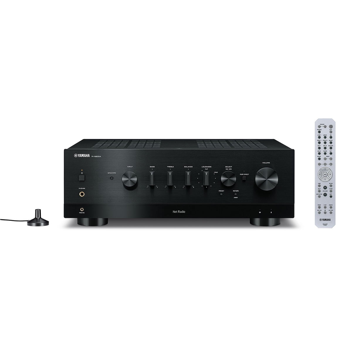 Yamaha R-N800A Stereo Network Receiver with Bluetooth, Wi-Fi, and