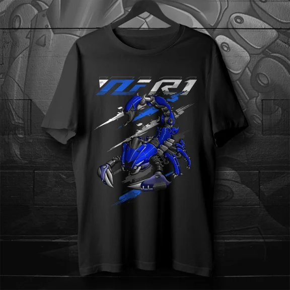 Yamaha R1 2020-2024 Motorcycle T-Shirt for Sportbike Riders, YZF-R1