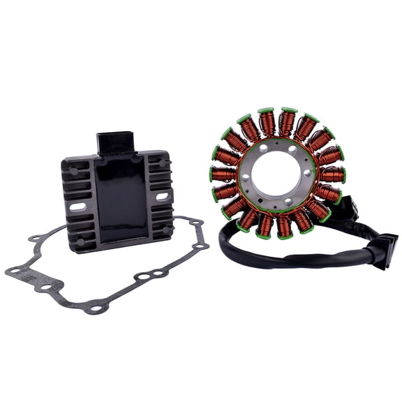 Yamaha R6 YZFR6 2006-2016 Stator & Regulator Rectifier Kit w/ Gasket - OEM: 4XY-81960-00-00, 2C0-15451-01-00, 2C0-81410-01-00, 2C0-81410-00-00 - Motorcycle Charging System
