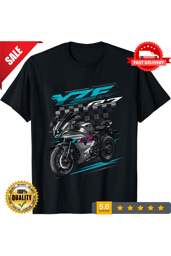 Yamaha R7 Motorcycle T-Shirt, Tee for YZF Riders, LIMITED EDITION-TH68487