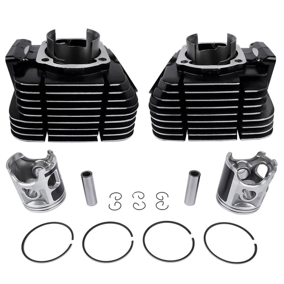 Yamaha RD350 1973-1975 2-Stroke Cylinder Rebuilt Kit - OEM 360-11311-00-00, 360-11321-00-00 - Engine Replacement Part