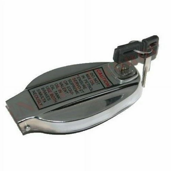 Yamaha RD350 RD250 Petrol Fuel Tank Filler Cap Assembly With Embossed Keys