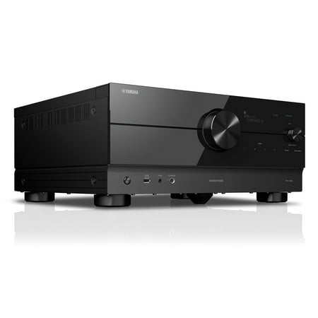 Yamaha - AVENTAGE RX-A6A 150W 9.2-Channel AV Receiver with 8K HDMI and MusicCast - Black