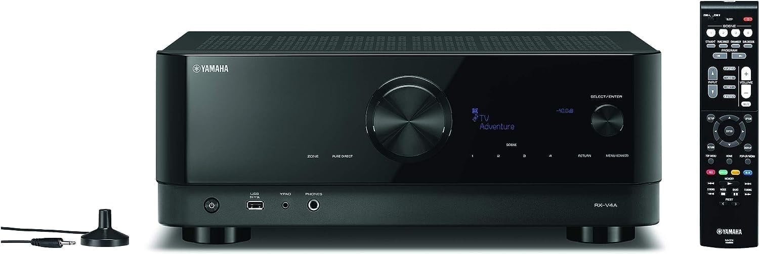 Yamaha Home Theater Amplifier RX-V4 5.2-Channel AV Receiver with