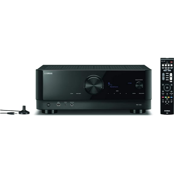 Restored Yamaha RX-V4 5.2-Channel AV Receiver with 8K HDMI, Wi-Fi, Bluetooth, Apple AirPlay 2 and MusicCast (Refurbished)