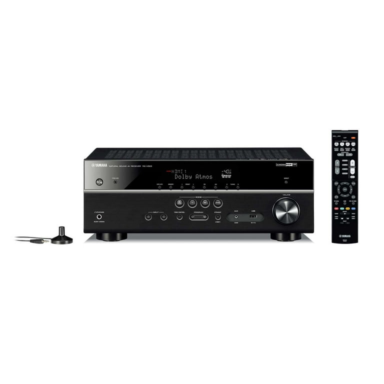 Yamaha RX-V583BL 7.2-channel AV Receiver with WiFi - Walmart.com