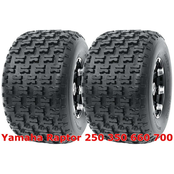 Yamaha Raptor 250 350 660 700 Set 2 Rear 20x10-9 20x10x9 Sport ATV Tires