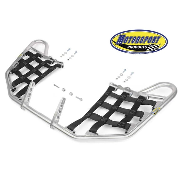 Yamaha Raptor 250 Yfm250R Nerfbars Atv Nerf Bars Silver Bars/Black Nets