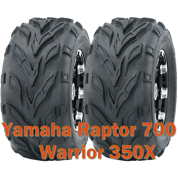 Yamaha Raptor 700 Warrior 350X ATV front tires set 22x7-10 22x7x10
