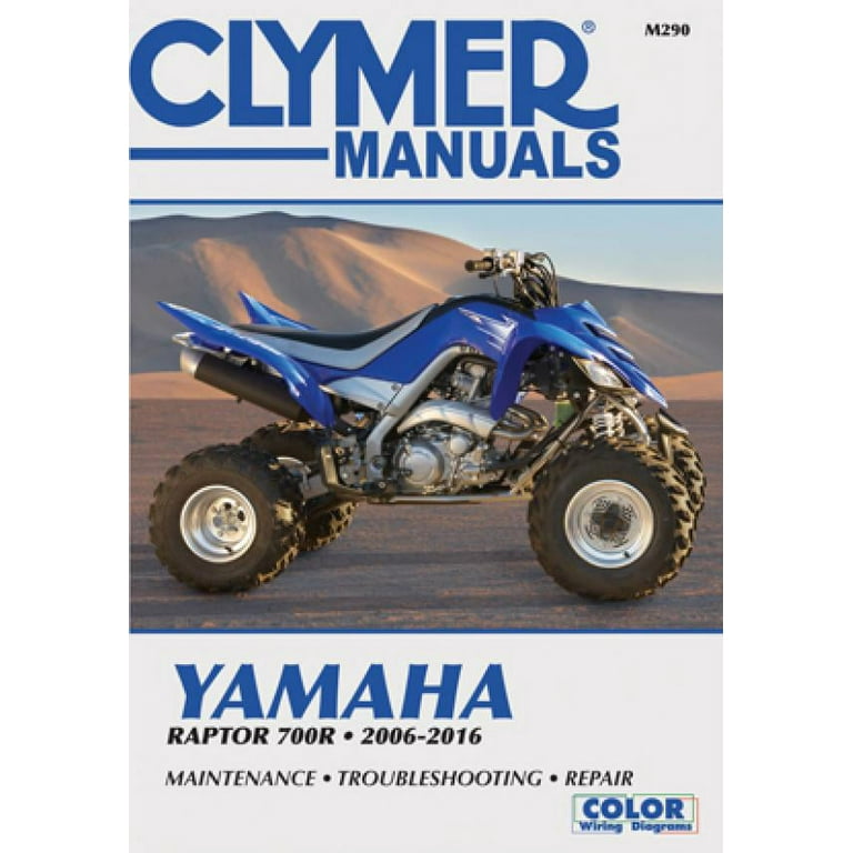 Yamaha Raptor 700R (2006-2016) Service Repair Manual