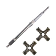 Yamaha Rear wheel axle and hubs Banshee 350 1987 1989 - 2006