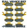 thumbnail image 1 of Yamaha Rhino 700 2008-2013 Ceramic Brake Pad Set, 1 of 11