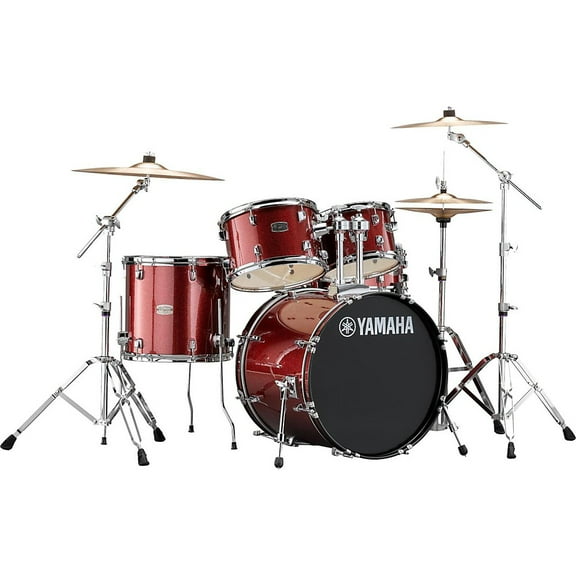 Yamaha Rydeen 5-Piece Shell Kit - 20" Bass Drum - Burgundy Glitter (Restock)