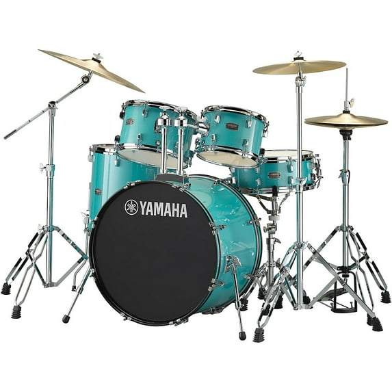 Yamaha Rydeen 5-Piece Shell Pack With 22" Bass Drum - Turquoise Glitter