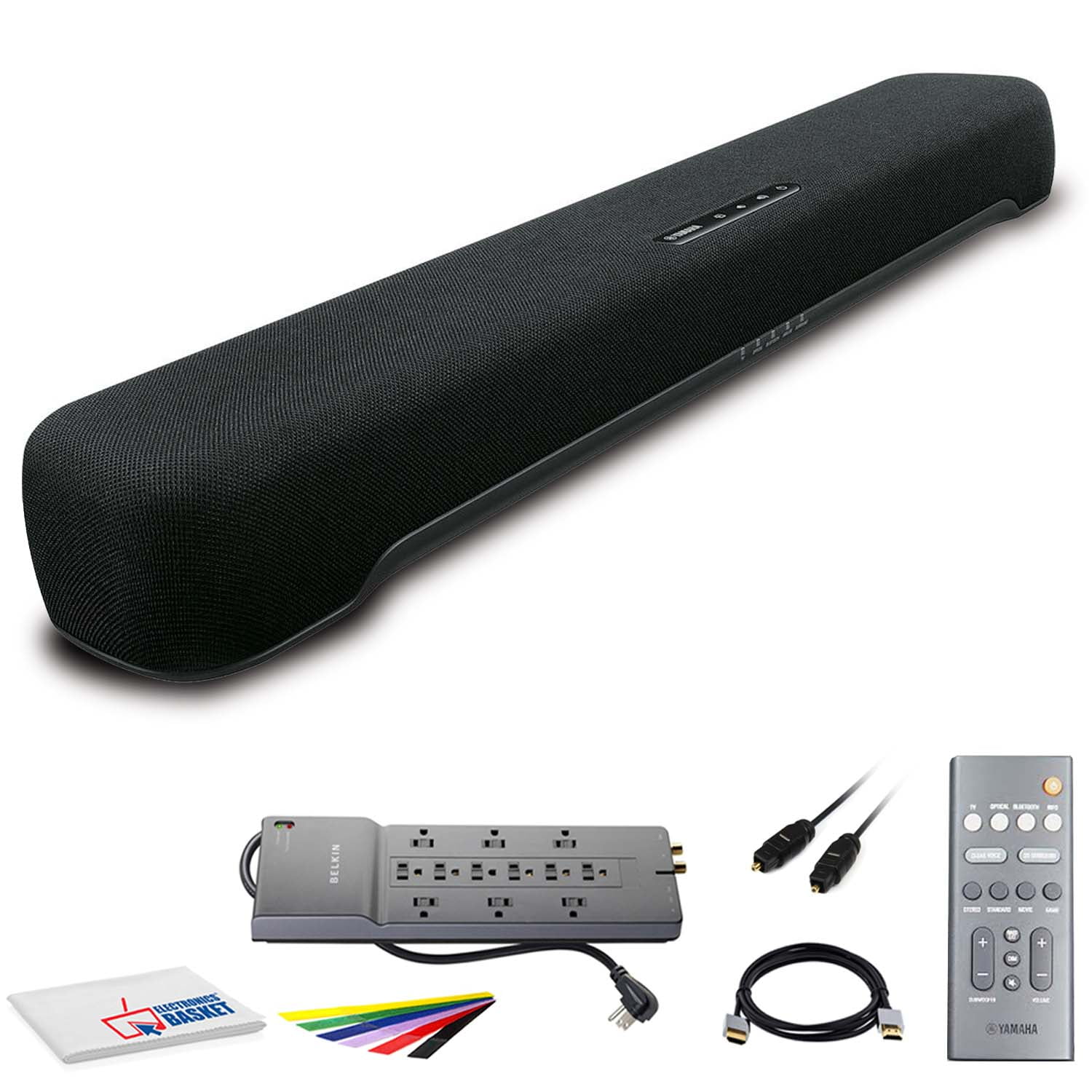 Yamaha - Brandclub - Yamaha SR-C20A Stereo 100W Soundbar (SR