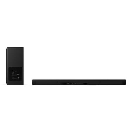 Yamaha - TRUE X BAR 50A Soundbar with Dolby Atmos, Wireless Subwoofer and Alexa Built-in - Black