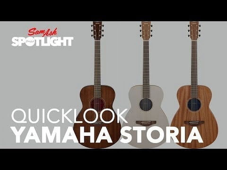 Yamaha Storia I Small Body Acoustic Electric Guitar