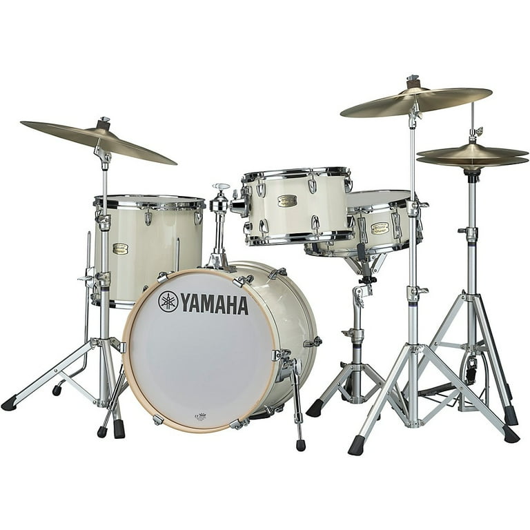 Yamaha Stage Custom Birch 3 Piece Bop Drum Shell Pack Classic White Walmart