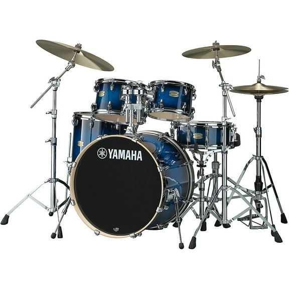 Yamaha Stage Custom Birch 5-Piece Shell Pack - Deep Blue Sunburst