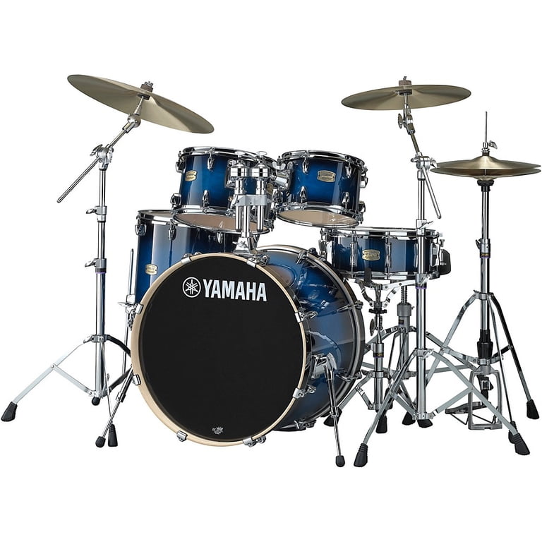 Yamaha, Drum Shell Pack, 5-Piece Shell Pack, Deep Blue Sunburst