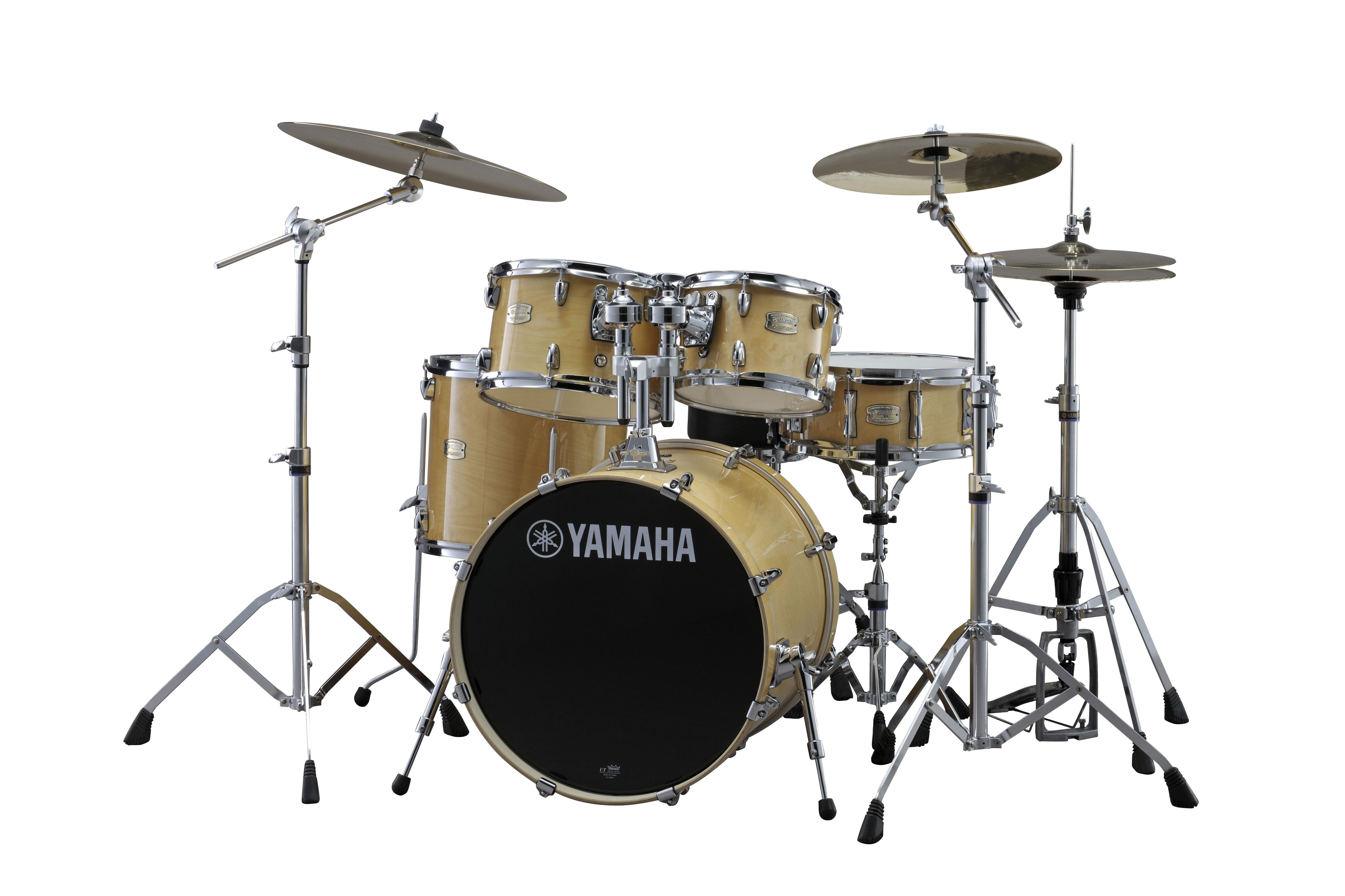 Yamaha Stage Custom Birch 5-Piece Shell Pack With 22" Bass Drum Natural Wood