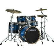Yamaha Stage Custom Birch Shell Pack with Bass Drum, Blue Sunburst, 5 Pieces