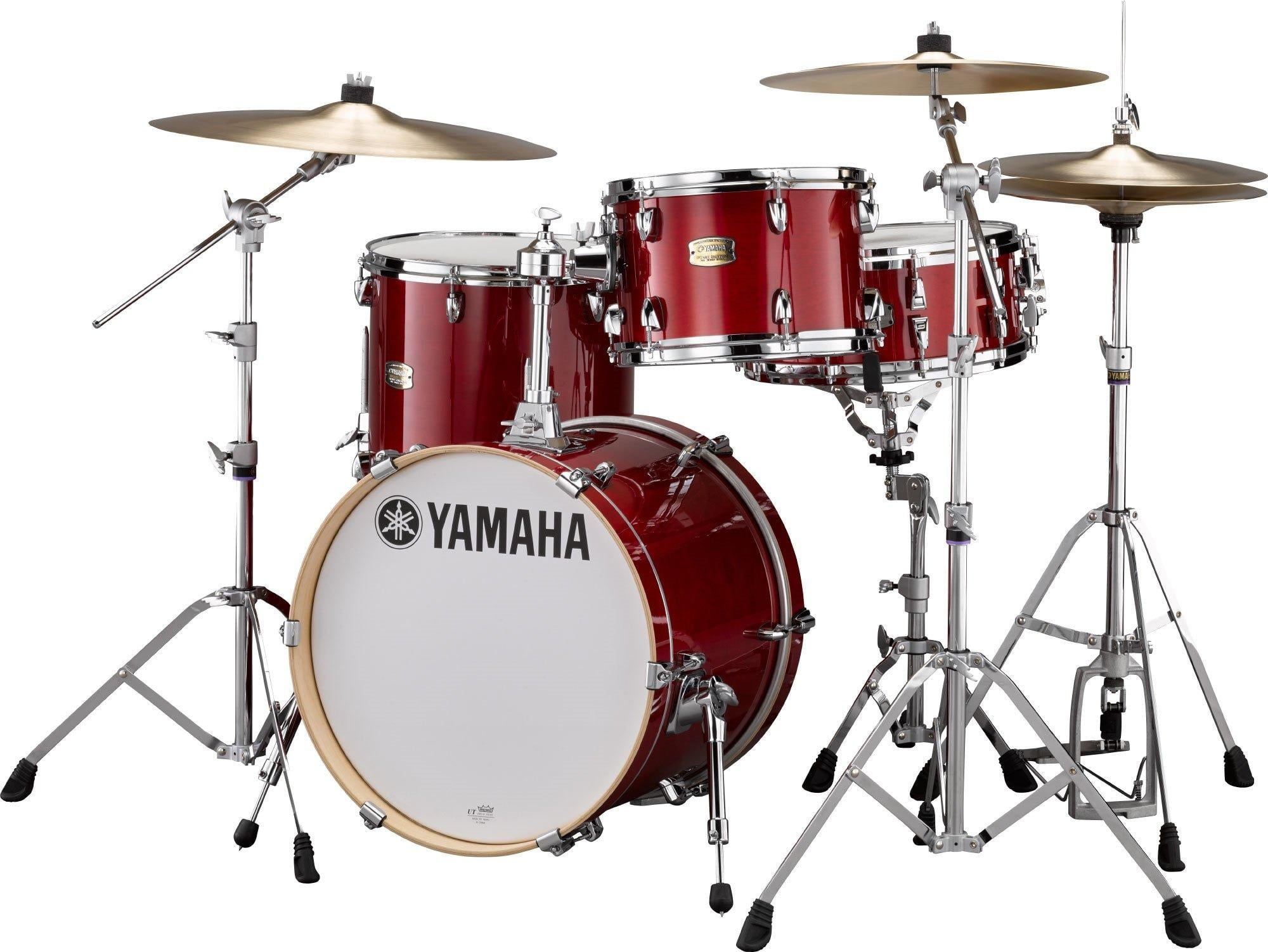 Yamaha Stage Custom Bop Kit 3 Piece Drum Shell Pack Cranberry Red
