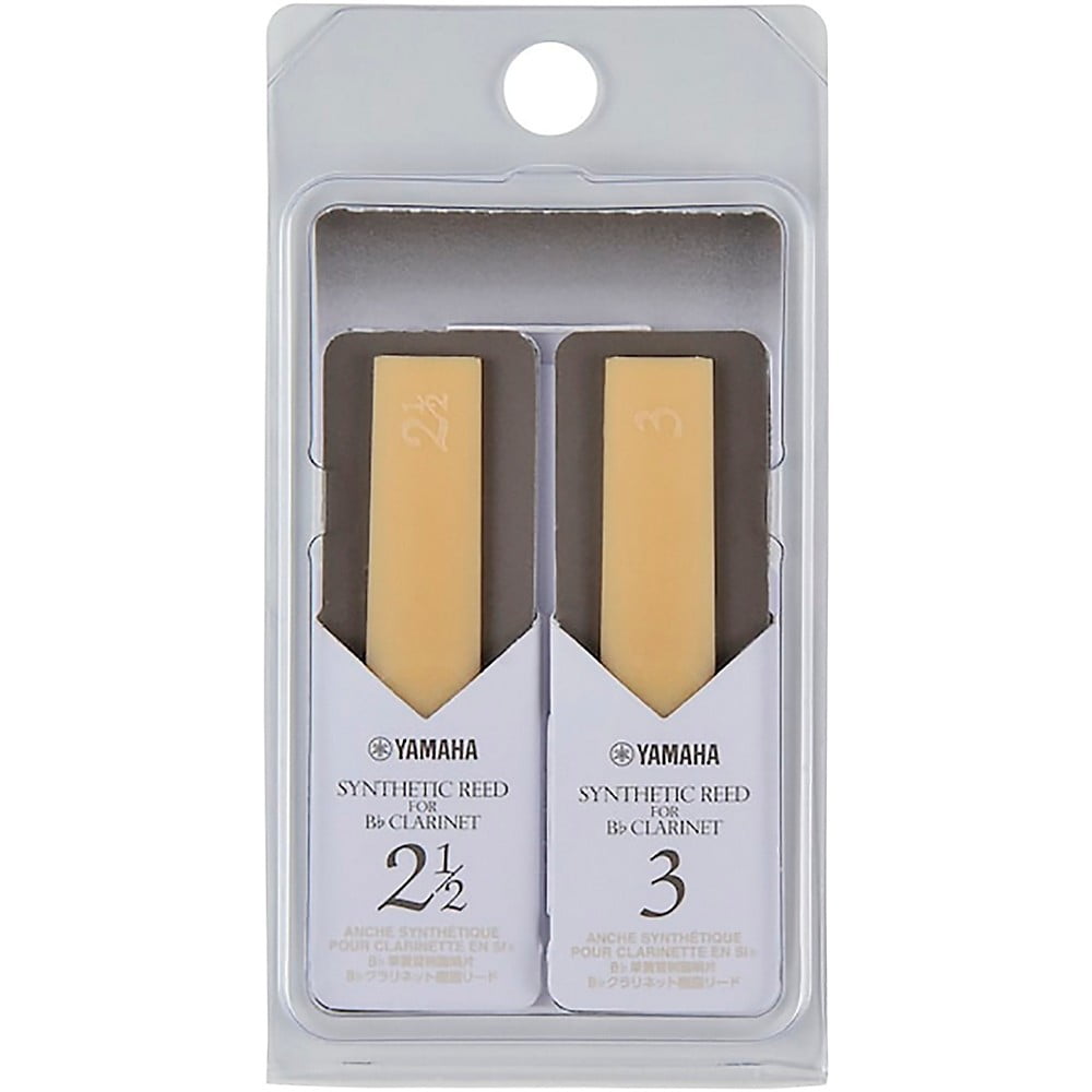 Yamaha Synthetic Clarinet Reed Sample Pack; 2.5-3.0
