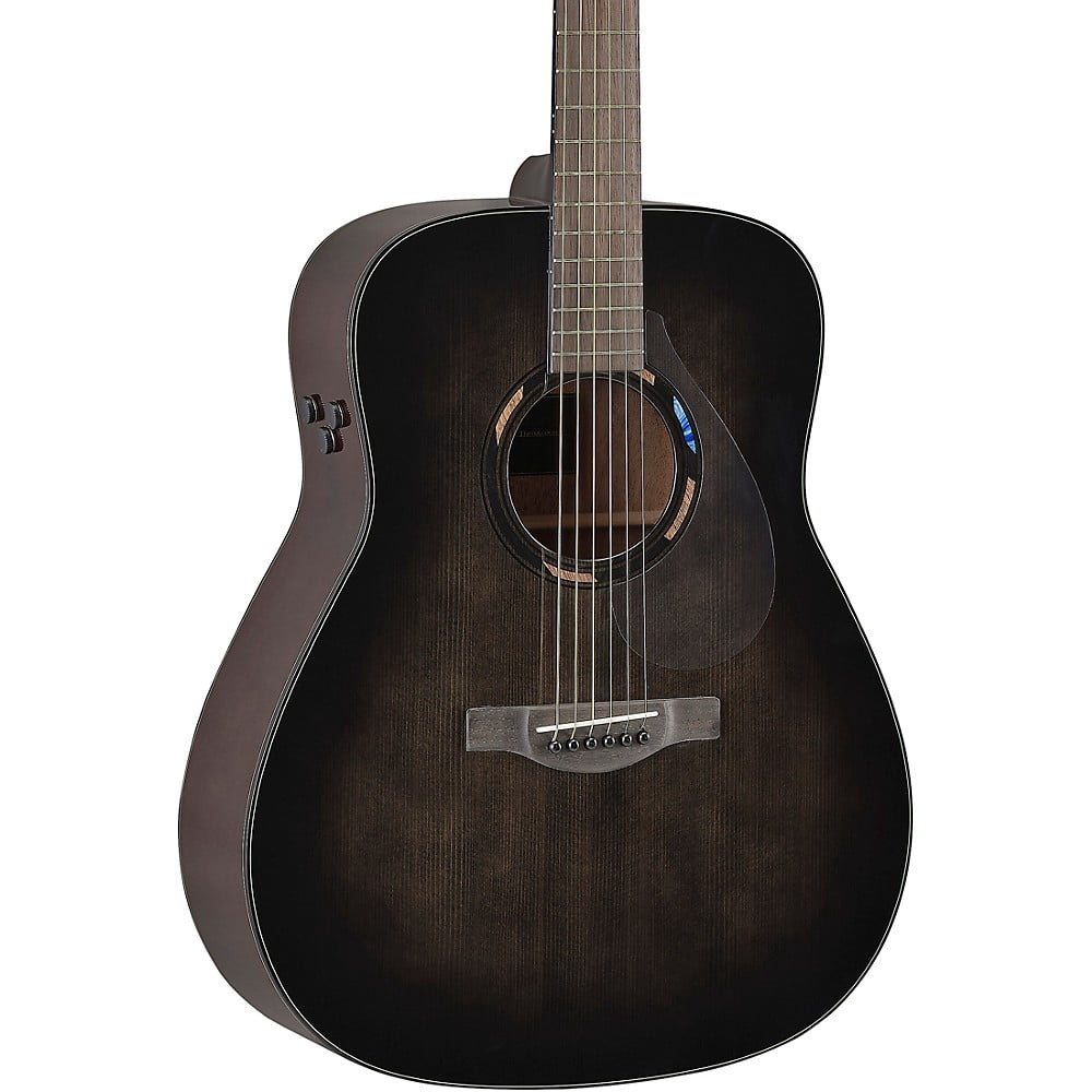 Yamaha TAG1E Element TransAcoustic Dreadnought Acoustic-Electric Guitar - Translucent Black