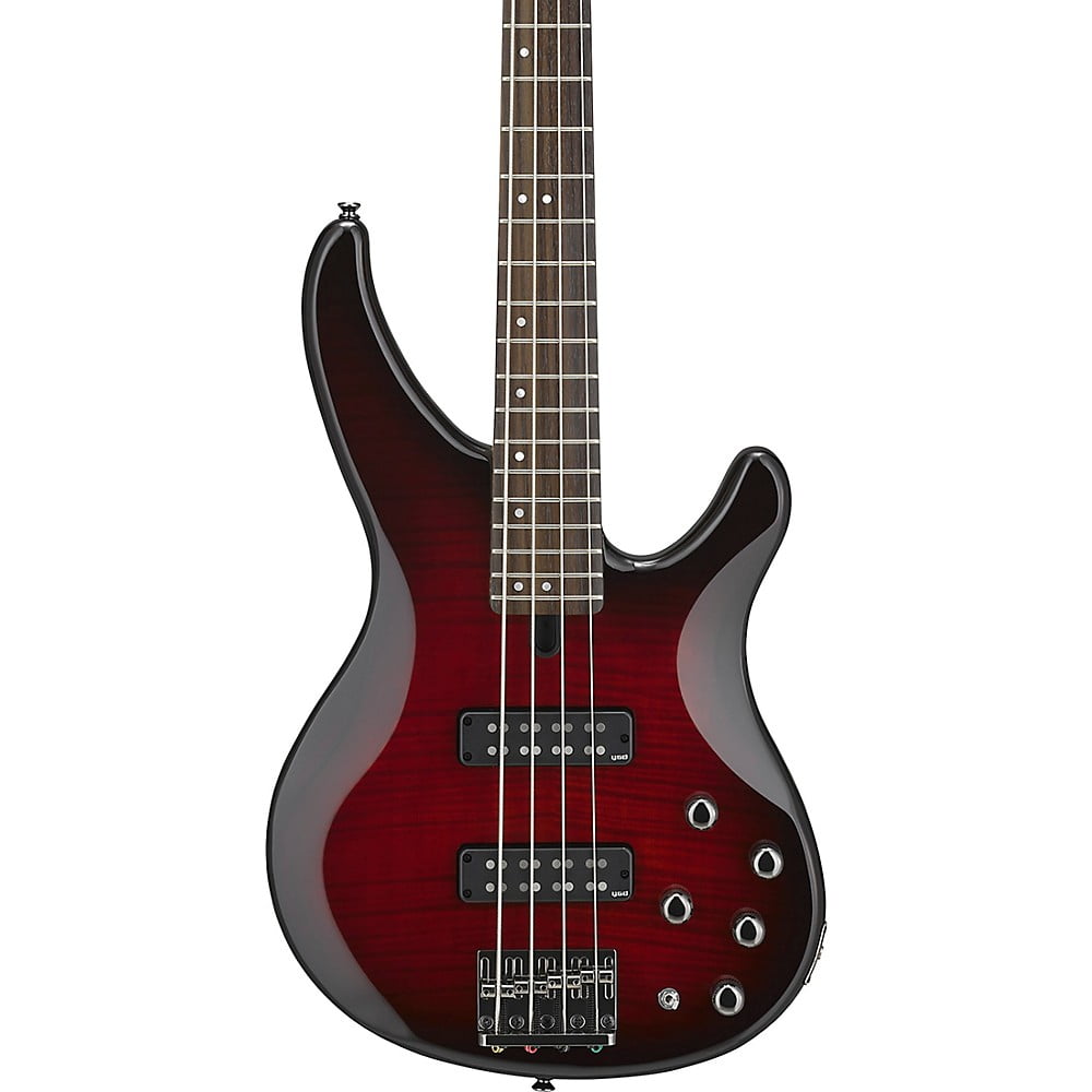 Yamaha TRBX600 Series TRBX604FM Bass Guitar (Flame