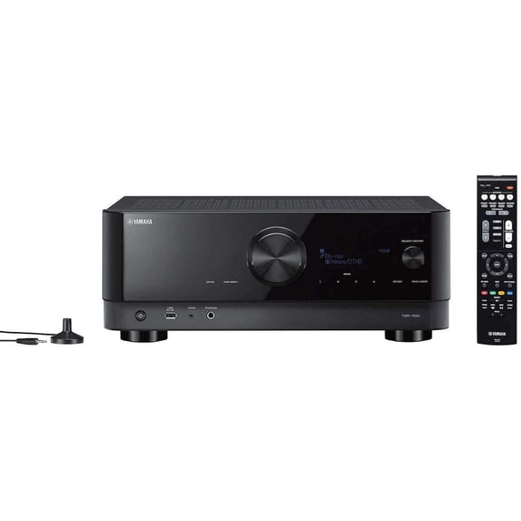 Yamaha TSR-700BL-R TSR-700 7.1-Channel AV Receiver with 8K HDMI and MusicCast