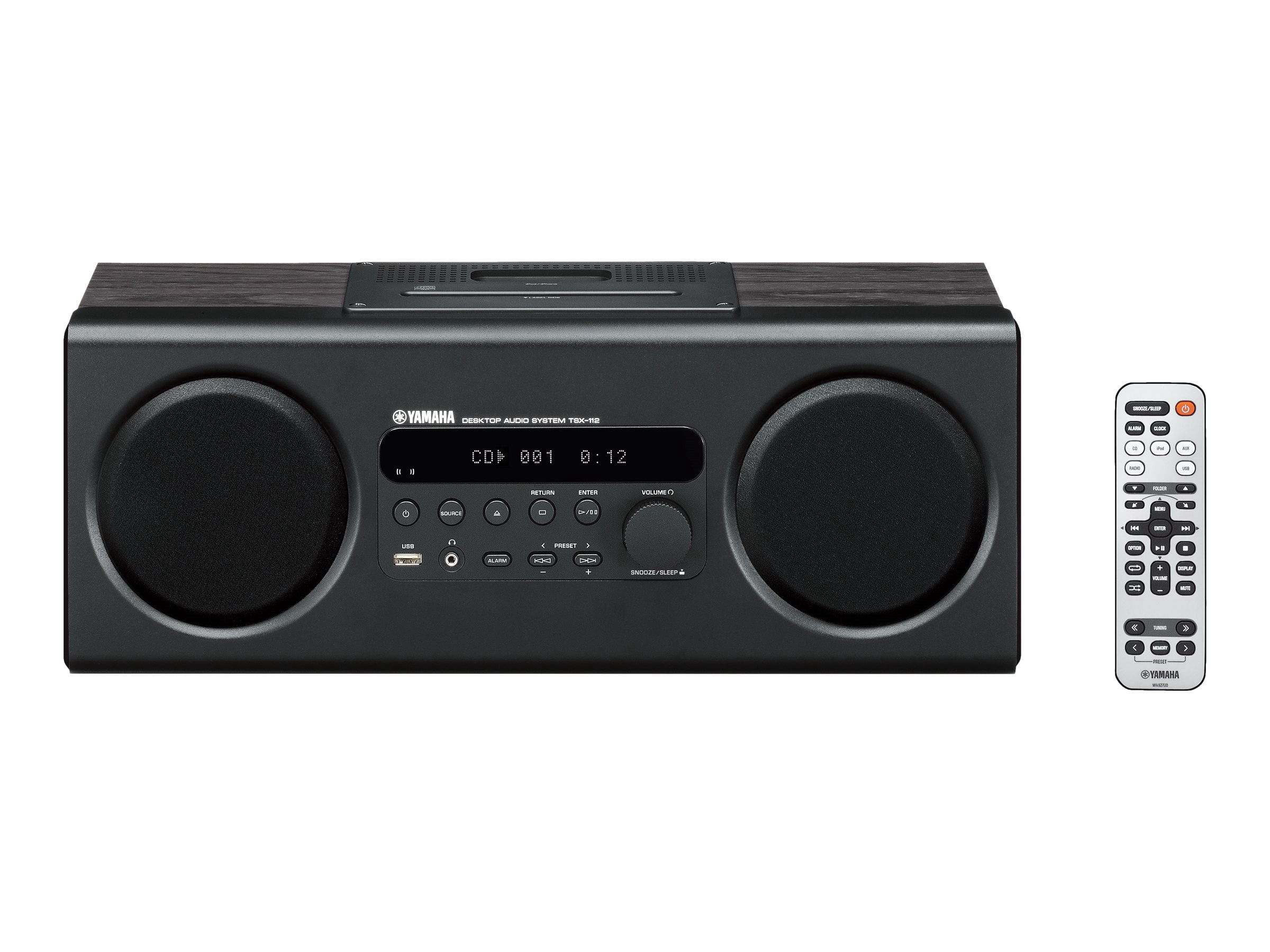 Yamaha TSX-112 - Micro system with iPhone / iPod cradle - 2 x 15 