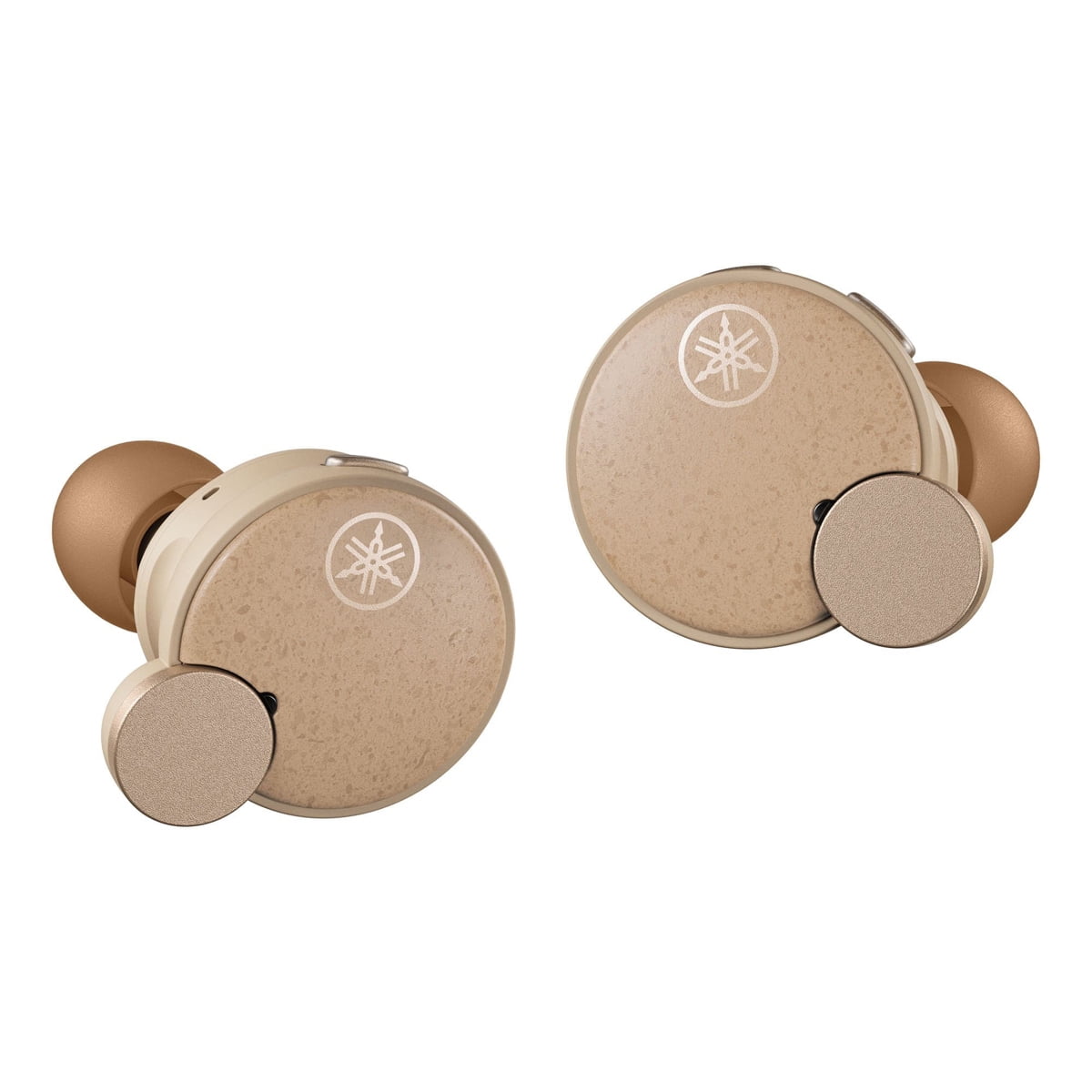 Yamaha TW-E7B Wireless Earbuds - Active Noise Canceling, IPX5 (Beige)