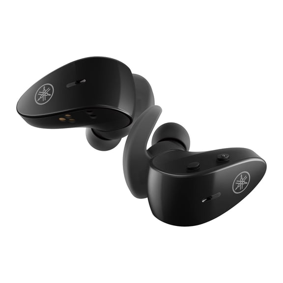 Yamaha TW-ES5A True Wireless Sports Earbuds, Black