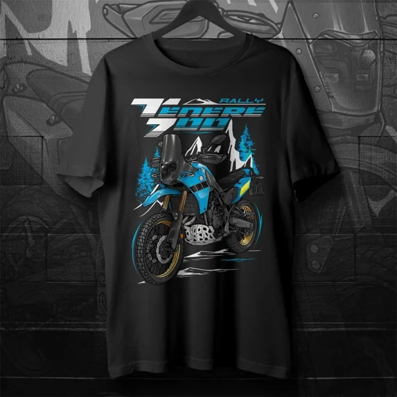 Yamaha Tenere 700 Rally 2025 T-Shirt, Motorcycle Tee for Riders