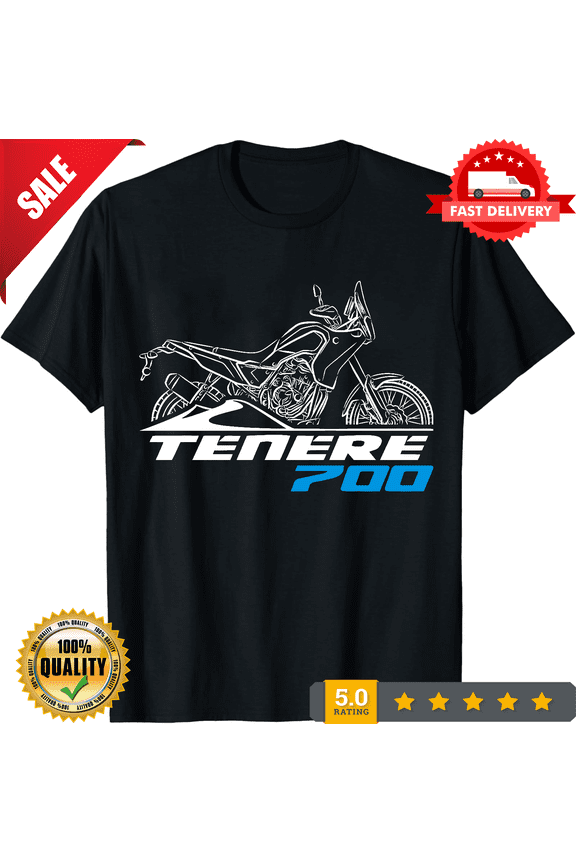 Yamaha Tenere 700 T-Shirt, Motorcycle Tee Shirt for ADV Riders, NEW INSTOCK-TH71007