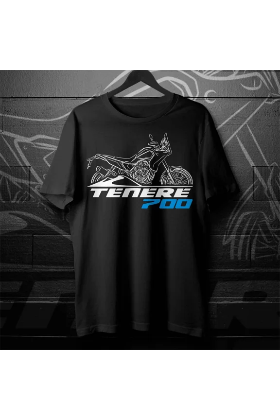 Yamaha Tenere 700 T-Shirt, Motorcycle Tee Shirt for ADV Riders