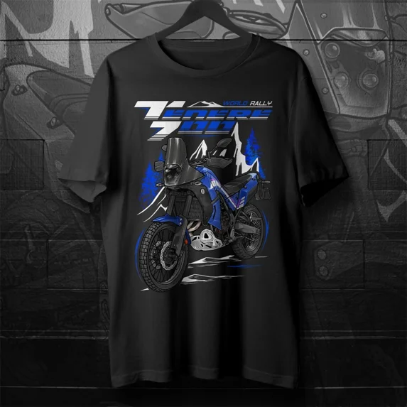 Yamaha Tenere 700 World Rally 2023 T-Shirt, Motorcycle Tee for Riders