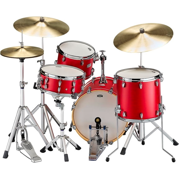 Yamaha Tour Custom Maple 3-Piece Drum Shell Pack - Candy Apple Satin
